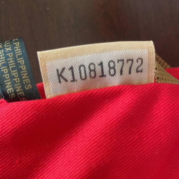 DOONEY & BOURKE 🩷FUCHSIA PINK & WHITE🤍 STRIPED BARREL SHOULDER BAG🩷LIKE NEW🤍 - Picture 15 of 17